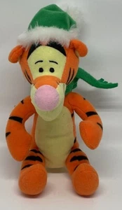 Walt Disney Winnie the Pooh WINTER TIGGER W/ HAT & SCARF 6" Plush STUFFED ANIMAL - Picture 1 of 7