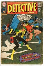 Detective Comics #369 G/VG 3.0  Neal Adams art  Batgirl cover  Batman  DC  1967