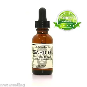 1.1 oz Bay Rum Beard Oil & Conditioner 100% Organic Natural Oil by Dr.Adorable - Picture 1 of 5