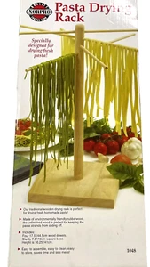 Norpro Pasta Drying Rack Wood, 16.5”  #1048 New - Picture 1 of 5