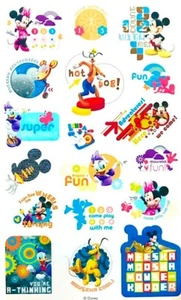 *VINTAGE* Maxi MICKEY MOUSE CLUBHOUSE Sandylion Stickers Kromekote - Picture 1 of 1