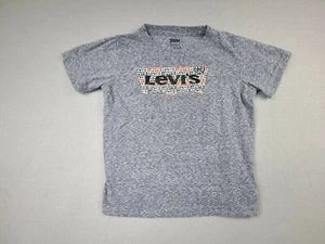 T-shirt Levi's bambino 6 - 7 grande stampa grafica manica corta grigia  - Foto 1 di 6