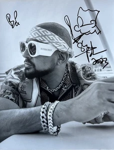 Sean Paul Signed 8x10 Photo Temperature COA - Bild 1 von 1
