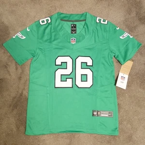 Saquan Barkley YOUTH #26 Eagles Throwback Kelly Green Trikot. Original 2025 LG - Bild 1 von 15
