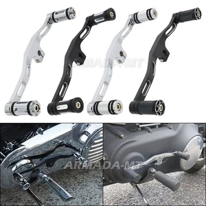 For Harley Dyna Street Fat Bob FXD Mid Control Heel Toe Shift Lever Shifter Pegs - Bild 1 von 22
