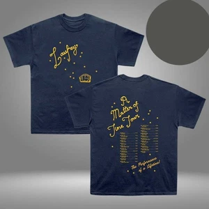 Laufey Merch Store A Matter Of Time Tour Two Sided Unisex T-Shirt Fans Gift Size - Picture 1 of 5