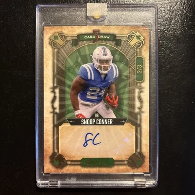 2022 Wild Card 5 Card Draw Snoop Conner Rookie RC #2/3 - Image 1 of 4