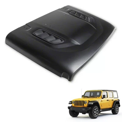 10th Anniversary Hood Heat Vented  For 2018-2025 Jeep Wrangler JL Gladiator JT - Image 1 of 4