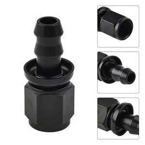 Black Adapter Swivel Fitting Accessories Aluminum Alloy Push On Useful - Picture 1 of 12
