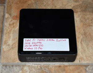 Intel NUC BOXNUC7i5BNK Intel Core i5-7260U 2.2GHz 16GB RAM 250GB SSD Windows 10P - Picture 1 of 6