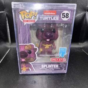 Funko Pop! Serie de arte SPLINTER Teenage Mutant Ninja Turtles #58 Objetivo exclusivo - Imagen 1 de 5