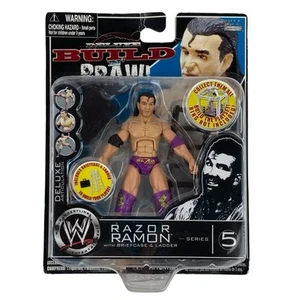 Razor Ramon mit Aktentasche & Leiter WWE Build N Brawl Figur 3,75" groß - Bild 1 von 6