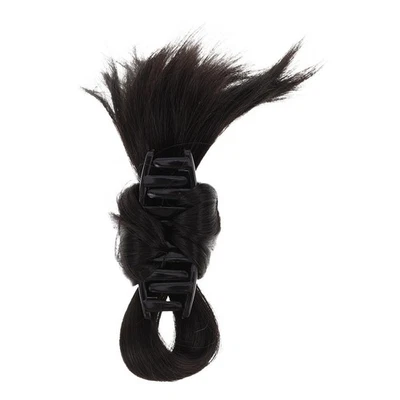  Chignon spettinato: chignon basso con fermaglio per capelli coreano, extension - Immagine 1 di 4