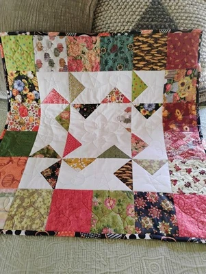 Handmade Quilted Fall Table Topper - Image 1 of 4