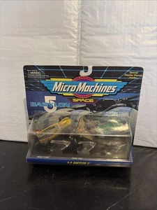 Vintage Micro Machines 1994 Babylon 5 #2 Vorlon Narn Raider Sammlerstück Galoob  - Bild 1 von 4