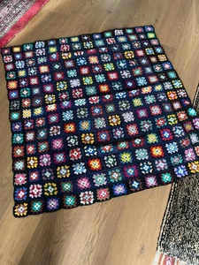 Wolldecke Handarbeit - Bild 1 von 3