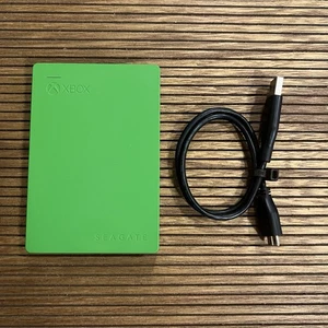 Seagate 2TB External Game Drive Xbox SRD0NF1 1TEAPM-500 *WITH CABLE* Tested - Picture 1 of 5