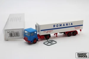 Brekina MAN Box semitrailer "Romania" No. 78157 1:87 /BRN1172 - Picture 1 of 1