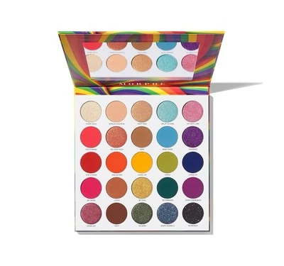 Morphe Live With Love Pride Eyeshadow Artistry Palette 25L Volume 2 New In Box - Image 1 of 4