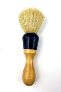 Vintage Shaving Brush Wood Handle Semi-Stiff Bristles 6" Brush 2" Bristles GC - Picture 1 of 6