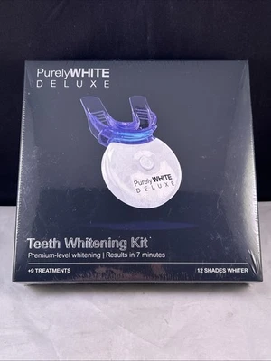Kit de blanqueamiento dental Purely White Deluxe 12 tonos + 9 tratamientos NUEVO sellado Foto 1 de 4