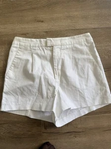 Red Valentino NWT Women's Back Lace Up Shorts White Size 40 - Picture 1 of 3