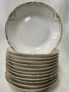 (12) Th. Haviland France 'Schleiger 133' 7.5 Inch COUPE SOUP/PASTA BOWL - Mint! - Picture 1 of 10