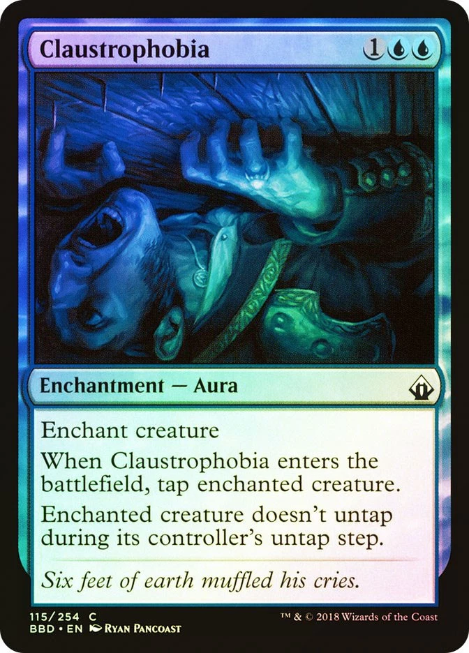MTG FOIL Claustrophobia  - Battlebond #115 - Image 1 of 1