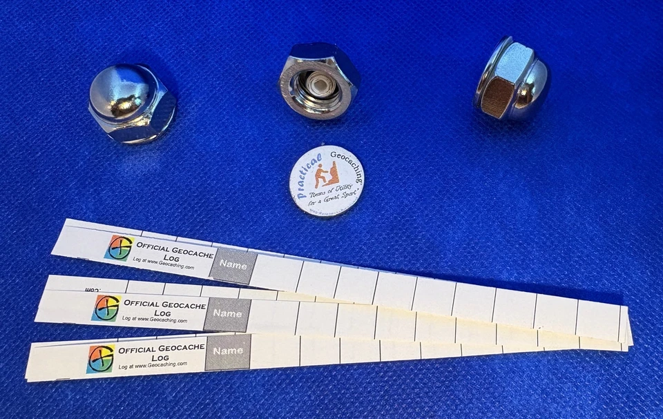 Pratico Geocaching® - Contenitori magnetici per ferramenta - 3 tipi! - SPEDIZIONE GRATUITA - Immagine 1 di 1