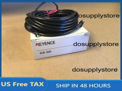 Keyence CA-D5 Illumination 5M Cordset Cable **NEW** (KB)  US Free TAX - Image 1 of 3