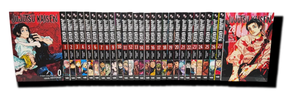 Jujutsu Kaisen Volumes 0-28 BRAND NEW Manga Set English Official VIZ Media! - Image 1 of 1