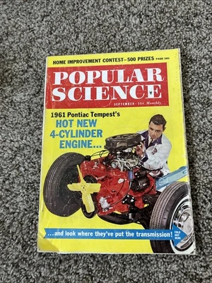 Popular Science Magazine September 1960 Pontiac Tempest 090117 - Image 1 of 4
