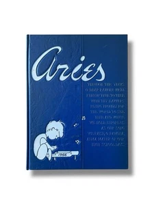 Vintage 1966 Aries Ramona High School Riverside California Yearbook Snoopy - Picture 1 of 22