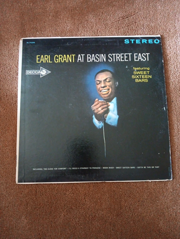 Earl Grant At Basin Street East LP DECCA DL 4299 1962 - Imagem 1 de 1