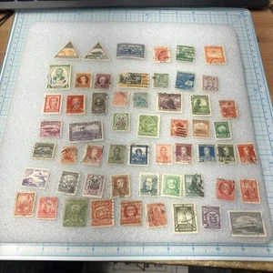 55+ Antique Latin America/Islands Stamps, 1850-1950: Argentina/Brazil/Chile etc. - Picture 1 of 24