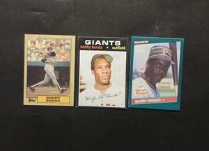 Tarjetas de novato Barry Bonds (RC) con Bobby Bonds 1971 Topps - Imagen 1 de 2