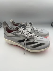 Adidas Adizero Electric+ TPU Baseball Cleats Lucid Pink Gray ID0942 Mens Sz 12 - Picture 1 of 6