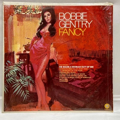 Vintage Bobbie Gentry ‎Fancy Vinyl Lp 1970 Capitol ST-428 Club Edition Album VG Foto 1 de 4
