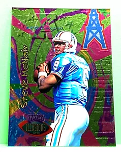 Steve McNair 1996 playoff illusions rainbow foil card - Picture 1 of 1