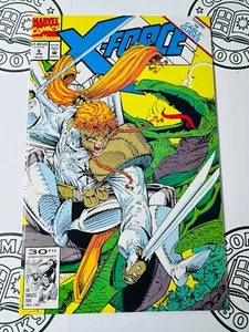 Cómics de Marvel X-Force #6 de enero de 1991 con las guías de cable casi nuevo - Imagen 1 de 5