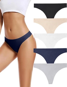 Seamless Women Underwear Thongs,No Show Ladies Thong,No Line... - Picture 1 of 11