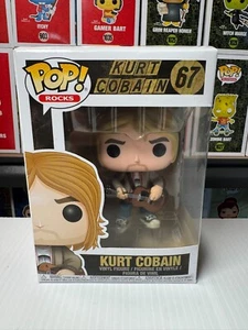Funko Pop! Music: Kurt Cobain (MTV Unplugged) #67 (Grunge Legend Vinyl) - Foto 1 di 6