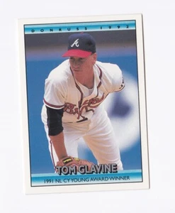 1992 Donruss Bonus Cards #BC4 Tom Glavine CY Atlanta Braves - Bild 1 von 2