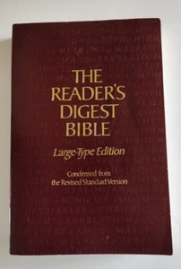 The Reader’s Digest Bible Book Large Print Softback Edition *See Description  - Bild 1 von 4