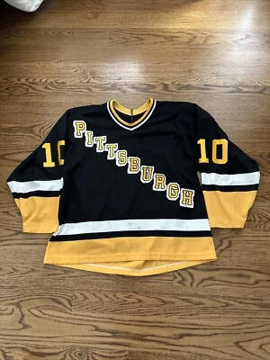 Camiseta CCM Vintage Pittsburg Penguins Ron Francis Años 90 NHL Hockey Adulto Mediana Foto 1 de 4