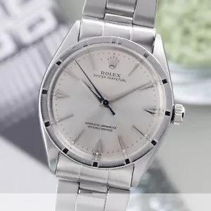 Rolex Oyster Perpetual Stahl Automatik Herrenuhr Vintage Ref. 1007 - Bild 1 von 13