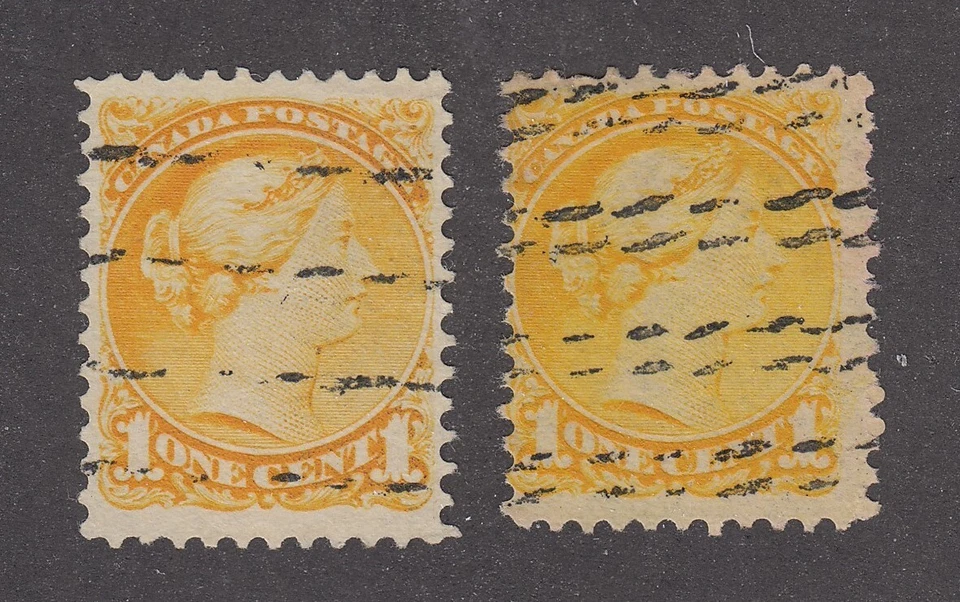 Canada Bar Precancel M-35, M-35-D Foto 1 de 1