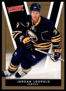 2010-11 UPPER DECK VICTORY GOLD Jordan Leopold Buffalo Sabres #299
