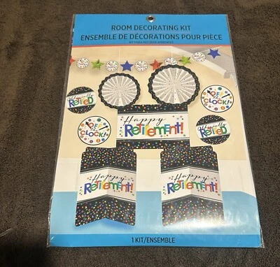 Retirement Party Decorating Kit Office Party Supplies Men Women School - Image 1 of 4