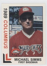 1989 Best Columbus Mudcats Mike Simms #7